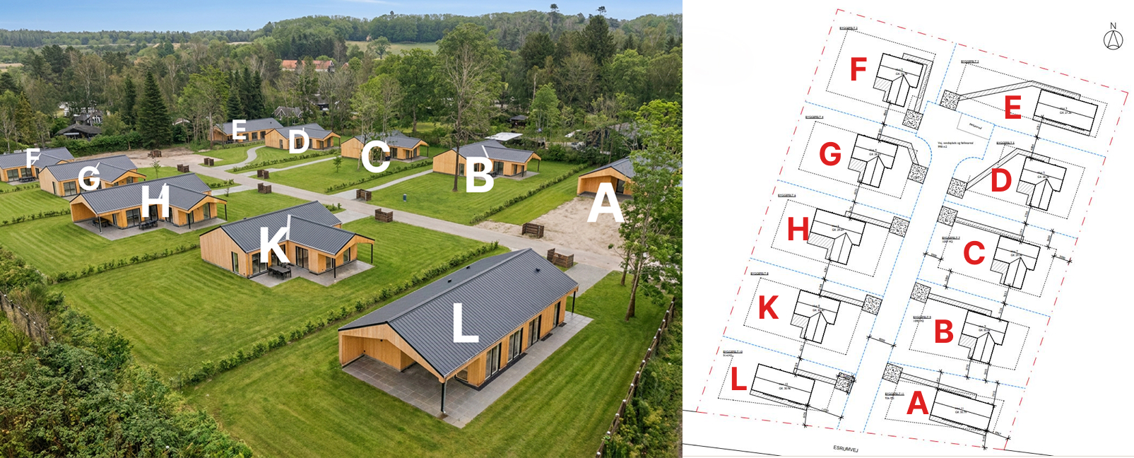 Husnummerering — Esrumhusene